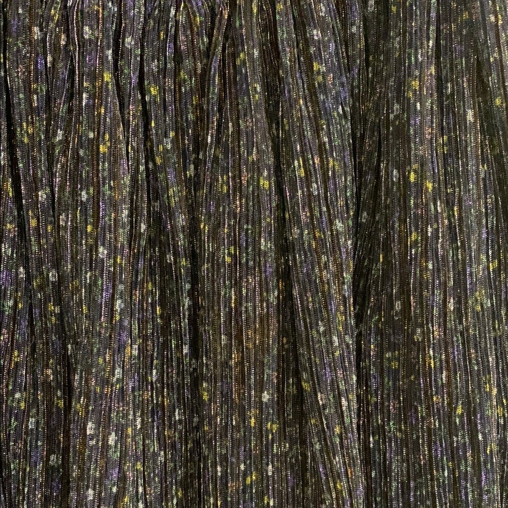 Zara Stylish Blue Pleated Skirt size 9 - Picture 2 of 3